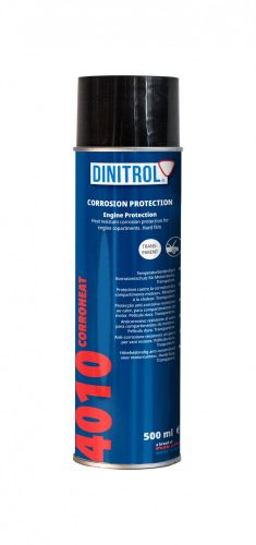 DINITROL 4010 - Áttetsző - Korrózióvédő, kemény, hőálló spray 500ml