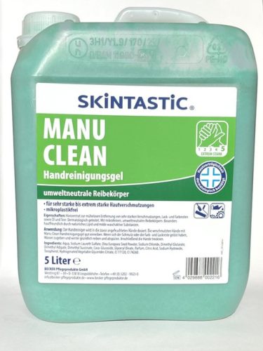 Kéztisztító gél 5 liter (festékoldó) MANU CLEAN