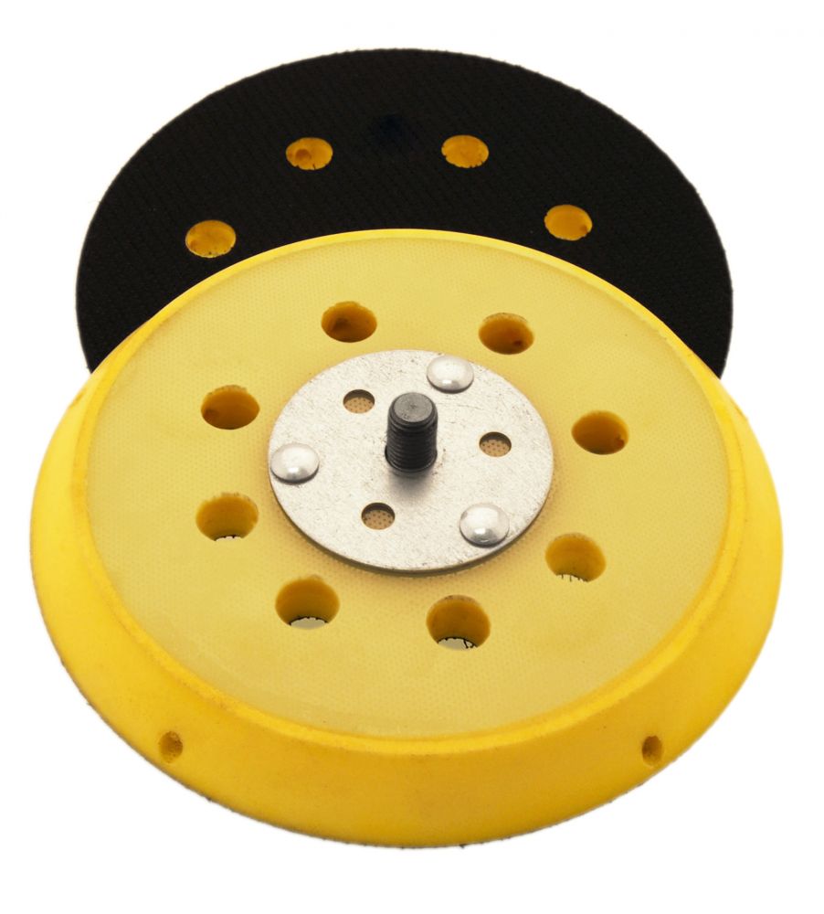 Image of Felfogó tárcsa 125 mm 8+1 lyuk tépőzáras 5/16- M8